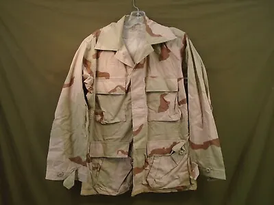 US Military Army 3 Color Desert DCU Coat Shirt Twill X-Small Short 1991 101-K • $24.95