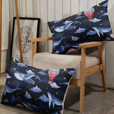 Whale Connection 3D Printing Duvet Quilt Doona Covers Pillow Case Bedding Sets • £50.94