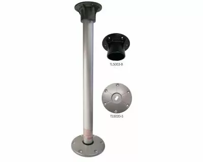 £88.99 • Buy Redwood Table Leg Kit Silver Island Free Standing Floor Mount Camper Motorhome