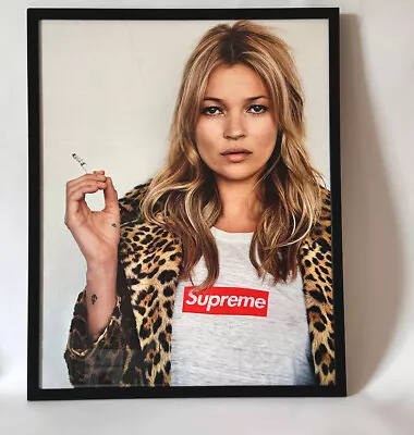 Authentic Supreme 2012 Advertising Poster Kate Moss By Alasdair McLellan⏤Framed • £225