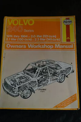 1974-1984 Volvo 240 Series Haynes Manual • $7.99