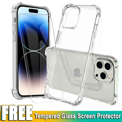 For IPhone 15 14 13 12 11 Pro Max 7 8 Plus SE XR XS Marble Shockproof Case Cover • $8.95