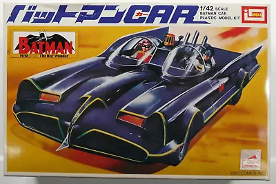 IMAI 1:42 Scale Batman Car Model Kit B1396-300 Very Early Kit • £65