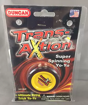 NEW- Duncan Vintage Trans-Axtion Super Spinning Yo-Yo #3512XP Red & Yellow 1998 • $14.99