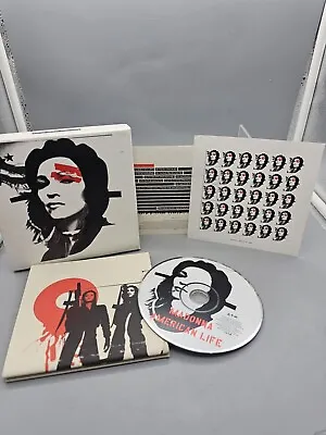 Madonna American Life (CD 2003) Limited Edition Box Set Poster Stamps Inlay Card • $24.99