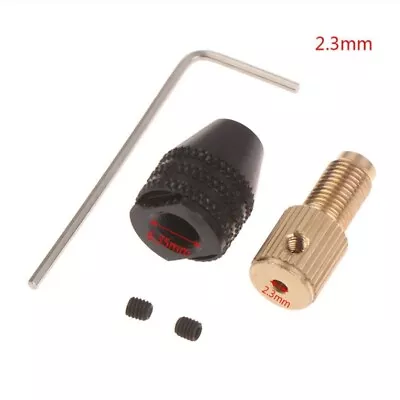 Electric Motor Shaft Mini Chuck Fixture Clamp 0.3mm-4mm Small Drill Micro Chuck • $4.77