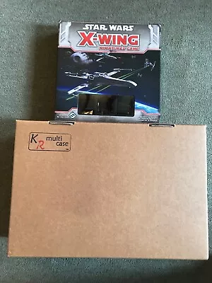 Star Wars X-Wing Miniatures Game - Starter Set + KR Multi Case • £19.99