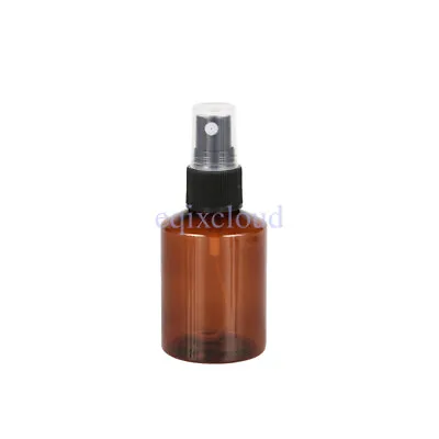 £3.29 • Buy 50ml 100ml 150ml 200ml Empty Plastic Fine Mist Pump Spray Bottle Container Amber