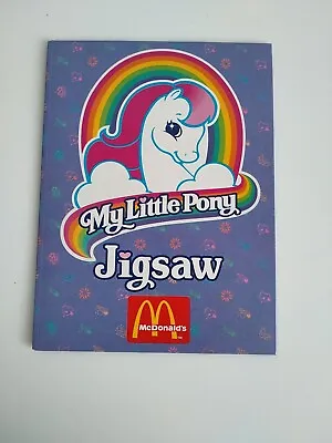 Vintage My Little Pony 1999 McDonalds Jigsaw In Carded Envelope • £7