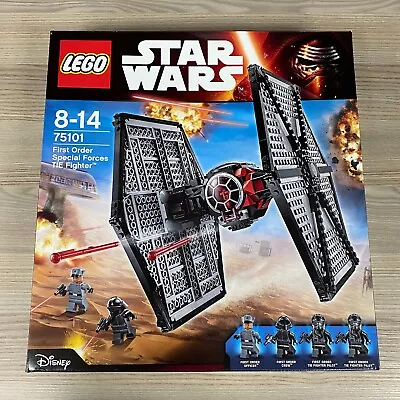 Star Wars Lego 75101 First Order Special Forces Tie Fighter Toy Disney Kit • $170.71