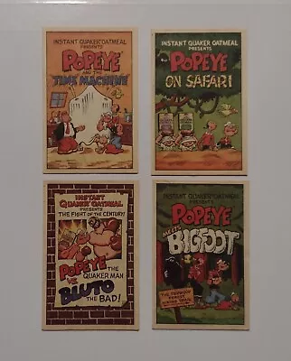 4 Quaker Oats 1989 Popeye Miniature Comic Books • $24.95