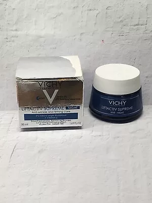 Vichy Liftactiv Supreme NIGHT 50ml Exp 3/24z New/ Sealed • $27