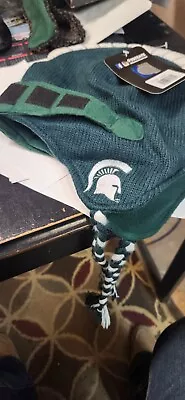 Zoozatz OSFM Michigan State Spartans Sparty Mascot Winter Hat Cap • $21.99