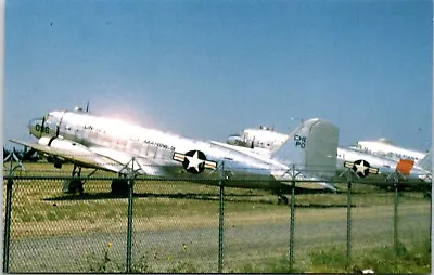 Postcard Military Aircraft WWII Douglas C-47 Gooney Birds Skytrain DC-3 B113 • $5.06