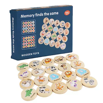 Summer Camp Concentration Memory Matching Board Games For Preschool Toddler • $10.78