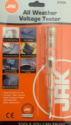 £3.59 • Buy Main Circuit Voltage Tester Pen Screwdriver Contact/non-contact Electrical Test