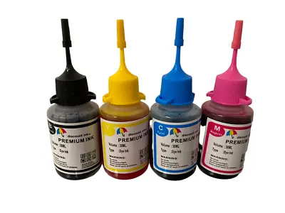 4x30ml Refill Ink For Canon PG-210 CL-211 PIXMA MP280 MP480 MP490 MP495 IP2702 • $8.98