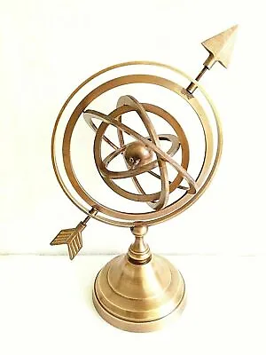 $59.98 • Buy Handmade Antique Armillary Sphere Brass Celestial Globe In Large Size