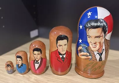 Elvis Presley - Russian Nesting Dolls - Made In Russia • $49.95