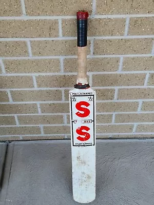 (Vintage) SS - Stuart Surridge Top Hit Cricket Bat - Wellington - RARE • $149.90