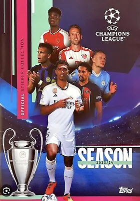 Topps UEFA Champions League Stickers 2023/2024 Single Stickers Teams Gold Impact • $1.33