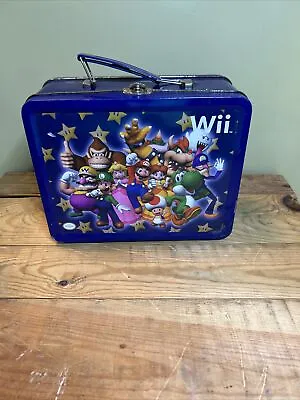 Nintendo Wii Mario Party Metal Lunch Box • $9.99