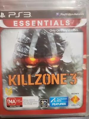KillZone 3 - Sony Playstation 3 PS3 Game - With Manual • $12.90