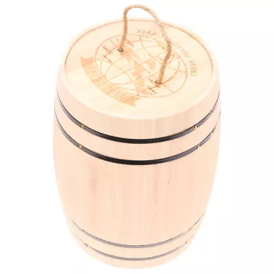  Pencil Cup Pot Wooden Stand Stationary Holder Container Make Brush • $18.99