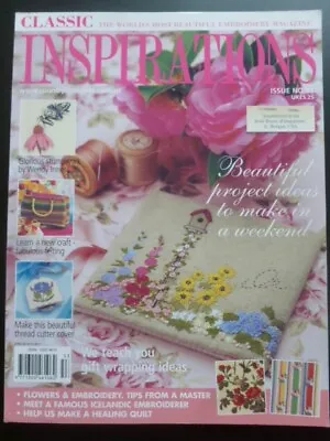 CLASSIC INSPIRATIONS – Issue No. 53 2007 - Needlework Magazine - Embroidery • £9.99