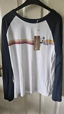 Saltrock Womens Long Sleeve T-shirt - Retro Surf Girl - Size 14  • £8