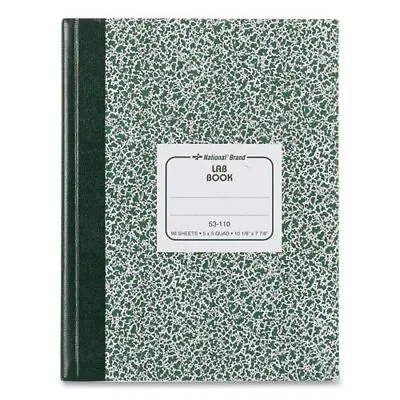 Lab Notebook Quadrille Rule 7-7/8 X 10-1/8 White 96 Sheets (RED53110) • $18.88