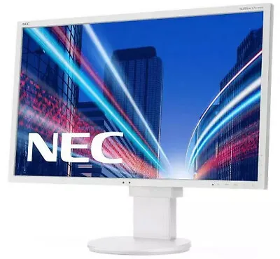 NEC 27  Non-Touch Full HD LED HDMI White Computer Monitor LED Display • £159.99