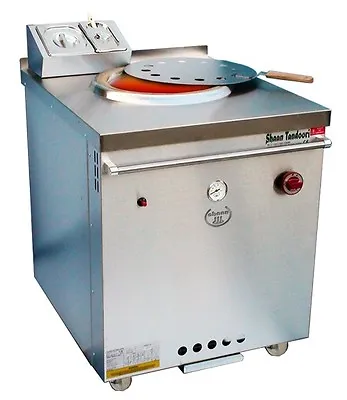 Gas Tandoori Oven Shaan Tandoor Clay Oven. Natural GAS Large Size 30 Inch Wide • £1095