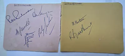 £13.99 • Buy Worcestershire    Ccc  - Cricketers - Autographs - 1950's