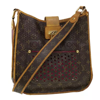 LOUIS VUITTON Monogram Perfo Musette Shoulder Bag M95172 LV Auth 41482 • $479.40