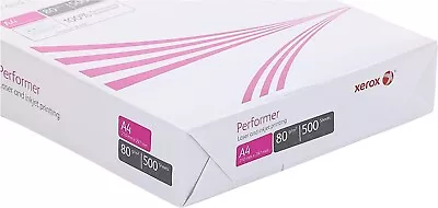 Xerox Performer Paper 80gsm A4 White Copier Printer 500 Sheets • £9.99