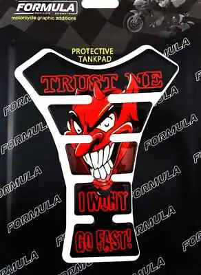 $8.22 • Buy Red Devil Formula Motorcycle Tank Pad Sticker Protector