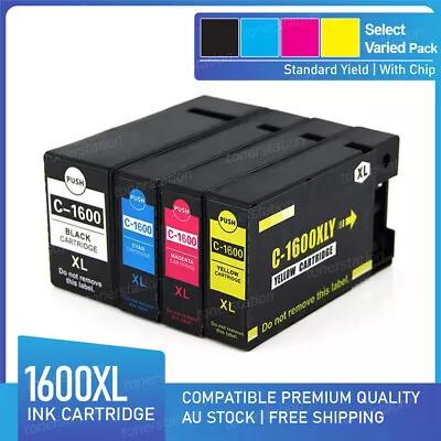 Ink Cartridges Combo PGI 1600XL For Canon Maxify MB2360 MB2360 MB2760 MB2060 • $40.20