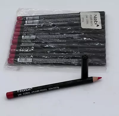 Nabi Lipliner Pencil L44 Coral 0.04 Oz 12 Pack • $13.99