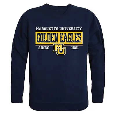 Marquette University Golden Eagles MU Established Crewneck Sweatshirt Sweater • $59.95