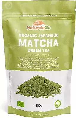 Japanese Organic Matcha Green Tea Powder - Culinary Grade - 100 Gr. Tea Produced • £11.70