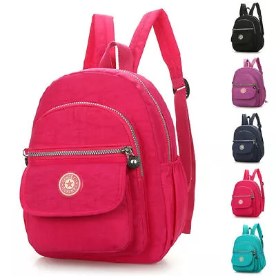 Backpack Women Small Lightweight Travel School Girls Shoulder Day Bag Fashion • £10.07