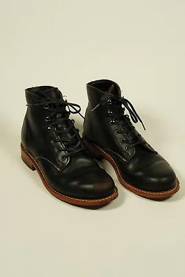 Women's Wolverine 1000 Mile Black Noir Leather Boots - Size 7 • £81.09