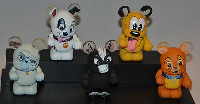 Disney VINYLMATION Furry Friends Lot OLIVER Peter Pegasus PERCY Pluto PATCH  • $100