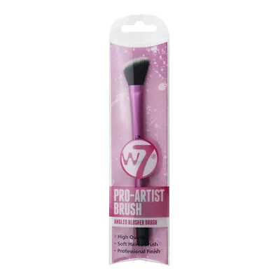 W7 Cosmetics Angled Blusher Brush High Quality Soft Professional Finish • £3.24