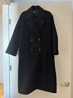 Zara Soft Oversized Coat • $19.99