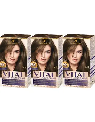 £8.99 • Buy Schwarzkopf Vital Colors Permanent Hair Colour Dye