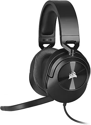 CORSAIR HS55 SURROUND Lightweight Multiplatform Wired Gaming Headset  Dolby ... • £62.99