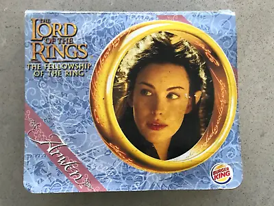 Lord Of The Rings Burger King Figure Arwen With Film Cell. New And Sealed • £8.95