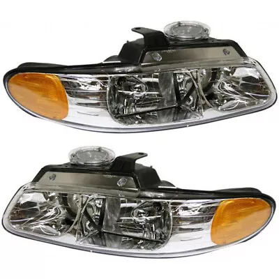 For Chrysler Voyager/Grand Voyager Headlight 2000 Driver & Passenger Halogen • $135.23